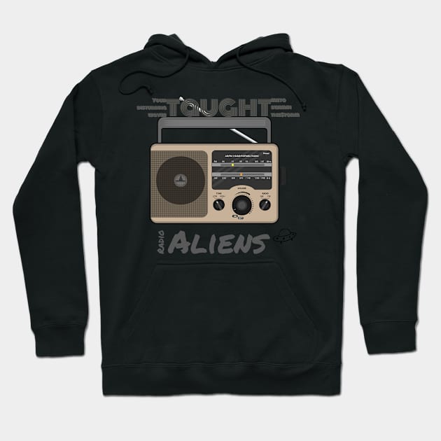 Retro radio Hoodie by Magination